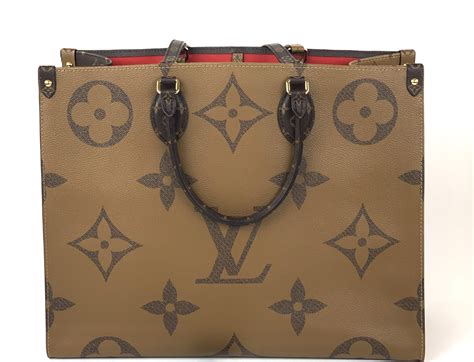 louis vuitton brown monogram tote bag|Onthego GM Monogram Giant Canvas, Brownn .